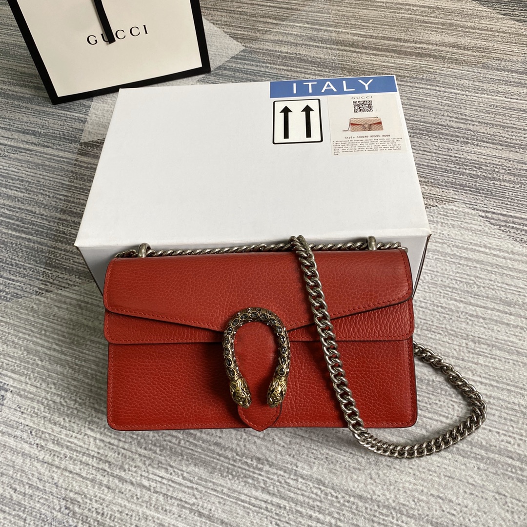 Gucci Dionysus Small Shoulder Bag 499623 Red